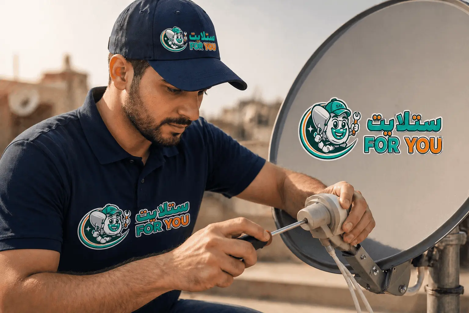 فني ستلايت الكويت لتركيب دش وصيانة ستلايت